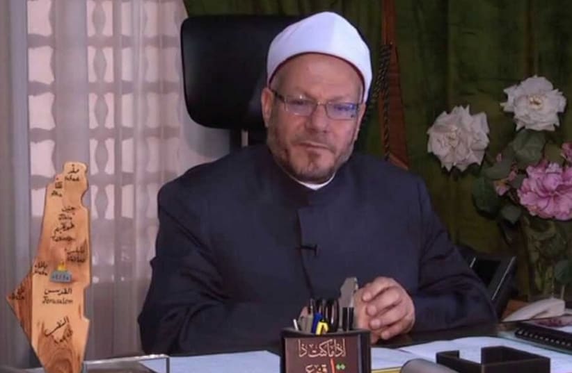 Grand Mufti of al Azhar Shawqi Allam (photo credit: YOUTUBE SCREENSHOT)