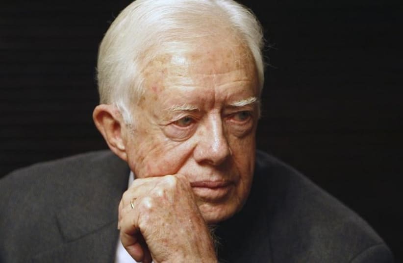 Former US president Jimmy Carter (photo credit: REUTERS)