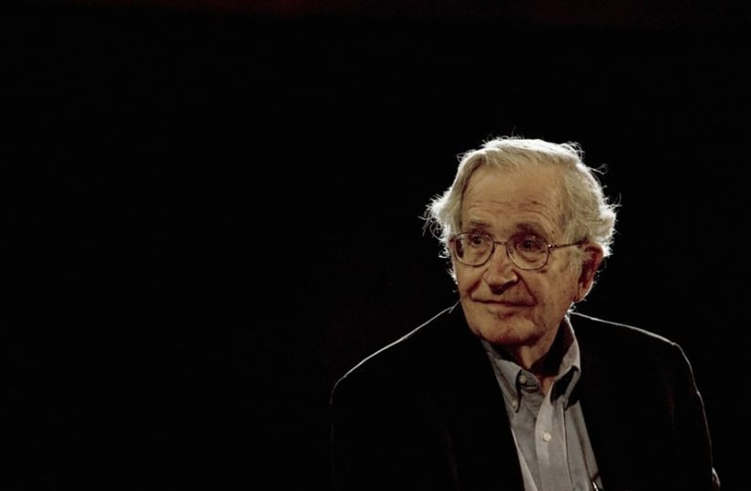 Noam Chomsky (photo credit: REUTERS)