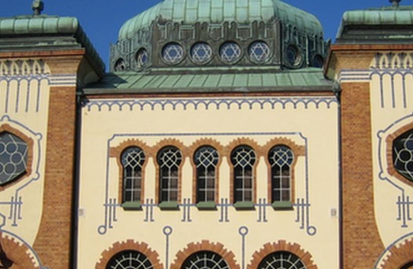 Malmo synagogue in Sweden. (photo credit: Wikimedia Commons)