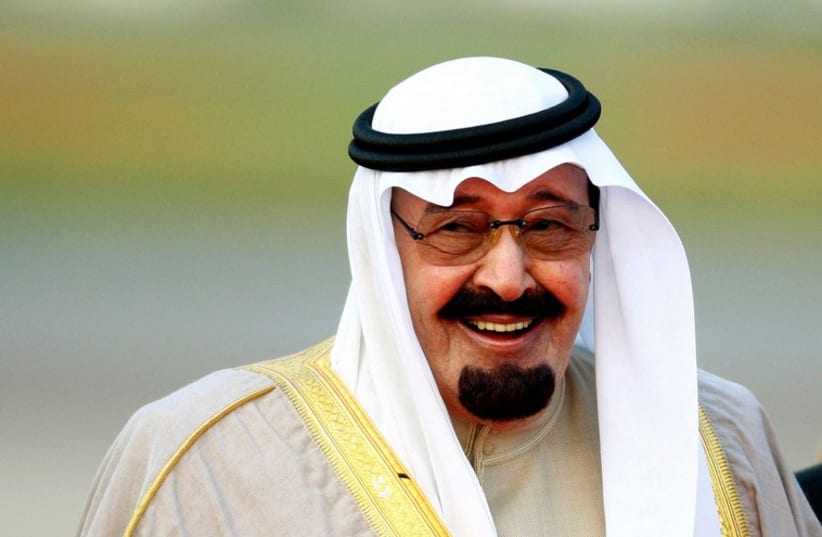 Saudi Arabia's King Abdullah bin Abdulaziz (photo credit: REUTERS)
