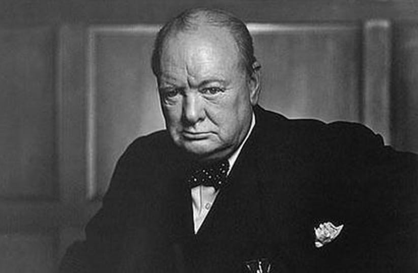 Winston Churchill in a 1941 file photo (photo credit: REUTERS)