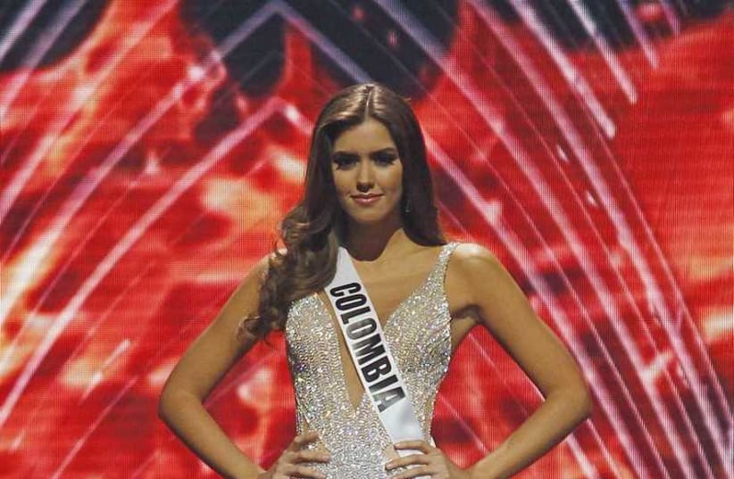 Miss Colombia crowned Miss Universe (photo credit: REUTERS)