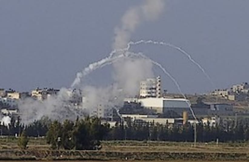 mortars from gaza hamas 298 (photo credit: AP [file])