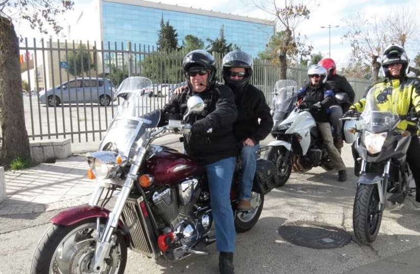 The Jerusalem Harley-Davidson Club takes teens with cancer on an extreme ride. (photo credit: Courtesy)