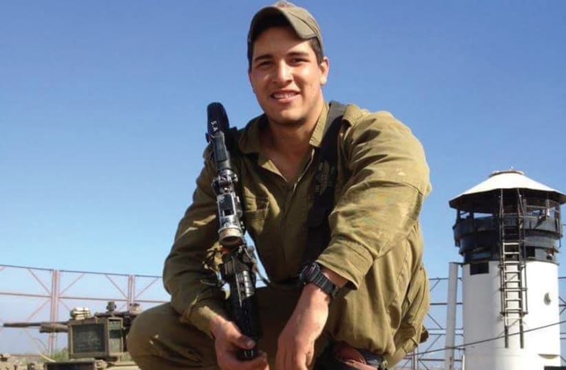 PARATROOPER St.-Sgt. Ceirgio Albarran is one of 54 veterans of Operation Protective Edge being cited for bravery (photo credit: IDF SPOKESMAN’S UNIT)