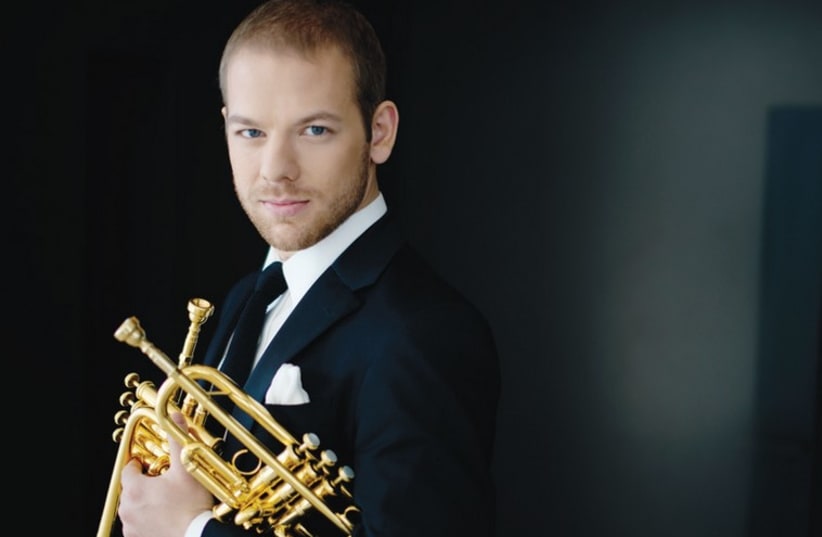A RECENT graduate of the Juilliard School, Caleb Hudson has distinguished himself as a performer on both the modern and the Baroque trumpet. (Bo Huang Photography) (photo credit: BO HUANG PHOTOGRAPHY)