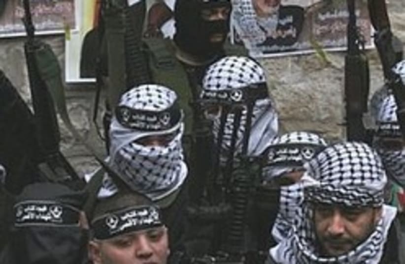 Al Aqsa Martyrs Brigade gunmen 248 88 (photo credit: 88)