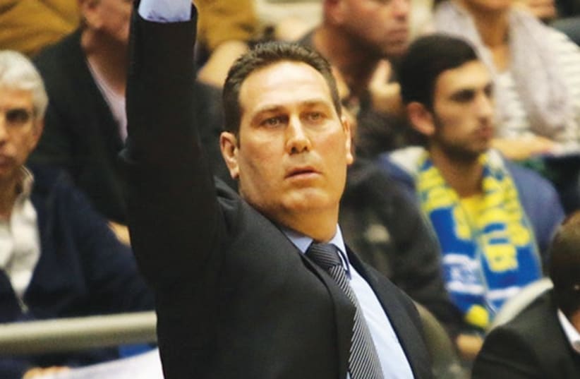 Maccabi Tel Aviv coach Guy Goodes (photo credit: ADI AVISHAI)