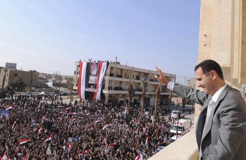 Bashar Assad (photo credit: REUTERS)