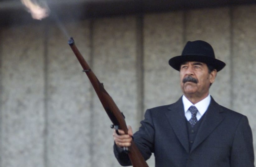Saddam Hussein (photo credit: REUTERS)