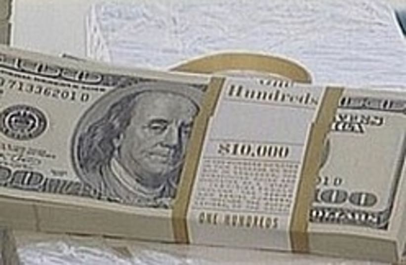stack of dollars 248 88 (photo credit: Channel 10 [file])