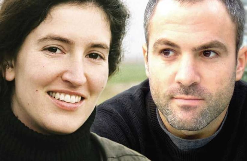 MIHAL BREZIS and Oded Binnun, the Israeli co-directors of the Oscar-nominated short film ‘Aya.’ (photo credit: Courtesy)