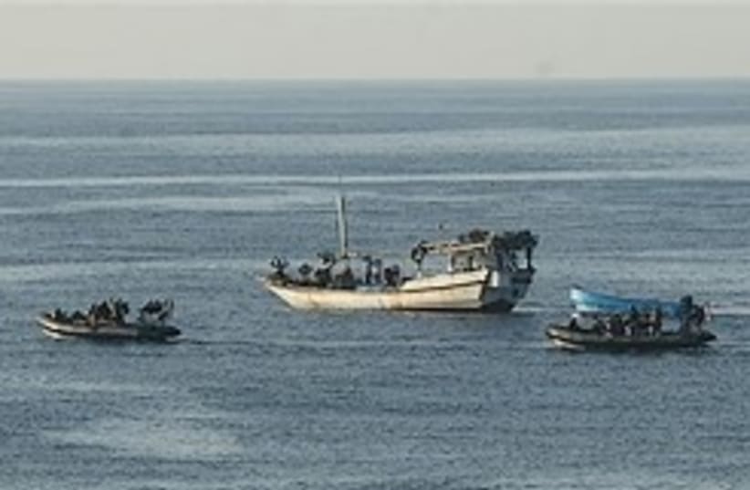somalia boats pirates 248 (photo credit: AP ( British Ministry of Defence))