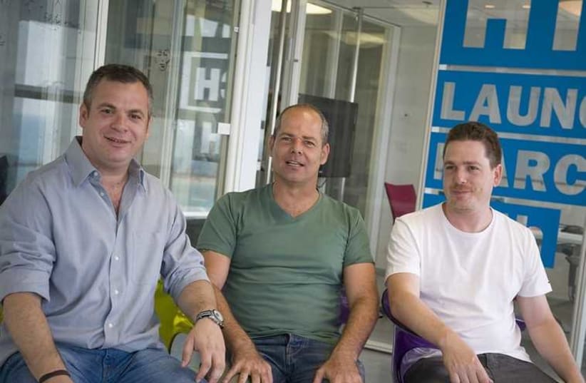 Wix founders (left to right) Avishai Abrahami, Giora Kaplan and Nadav Abrahami (photo credit: WIX)