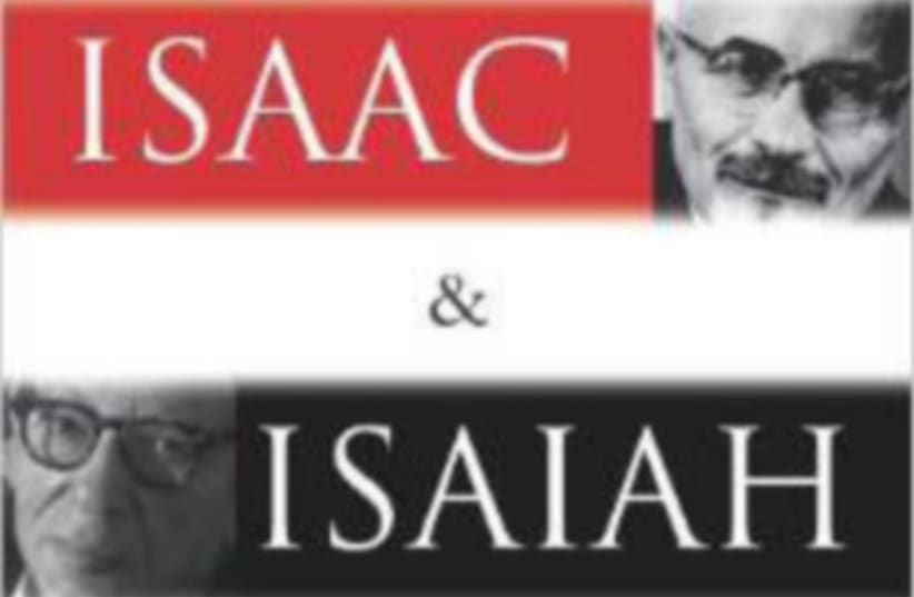 Isaac & Isaiah book (photo credit: PR)