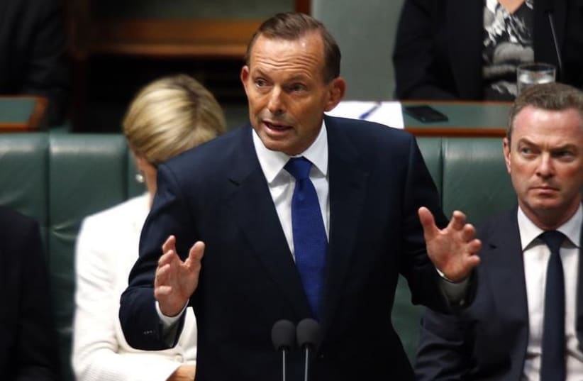 Australian Prime Minister Tony Abbott (photo credit: REUTERS)