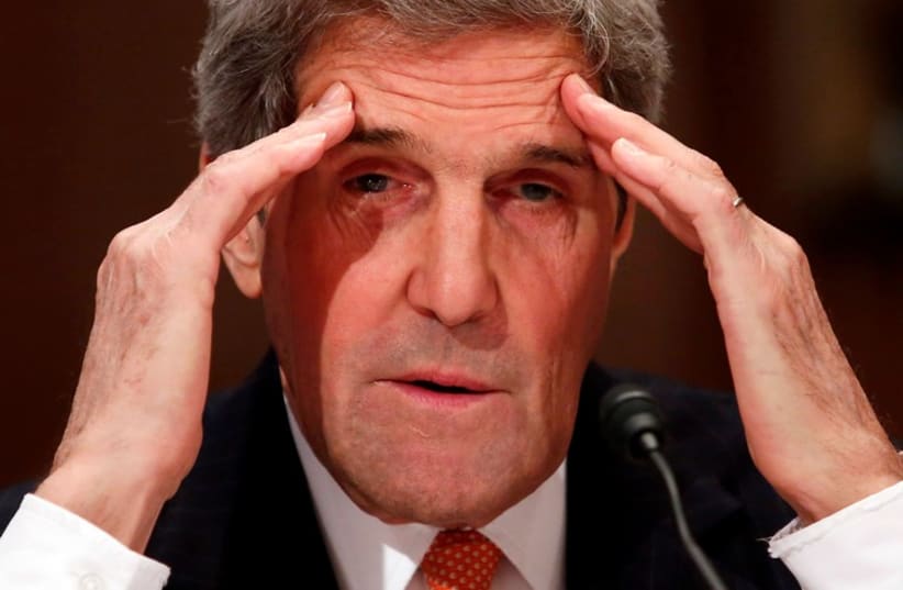 U.S. Secretary of State John Kerry (photo credit: REUTERS)