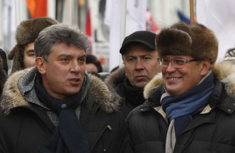 Opposition leader Boris Nemstsov (photo credit: REUTERS)