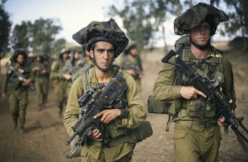 orporal Aaron Refael is a Catholic who drafted into the IDF (photo credit: IDF)