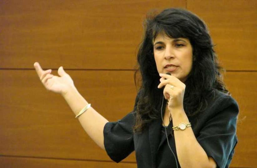 La dynamique avocate Nitsana Darshan-Leitner (photo credit: SHOURAT HADIN)