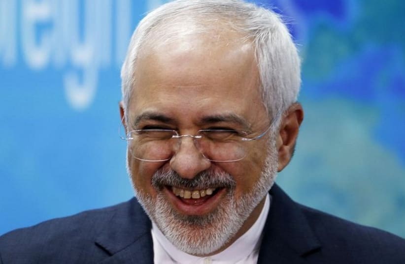 Iranian Foreign Minister Mohammad Javad Zarif  (photo credit: REUTERS)