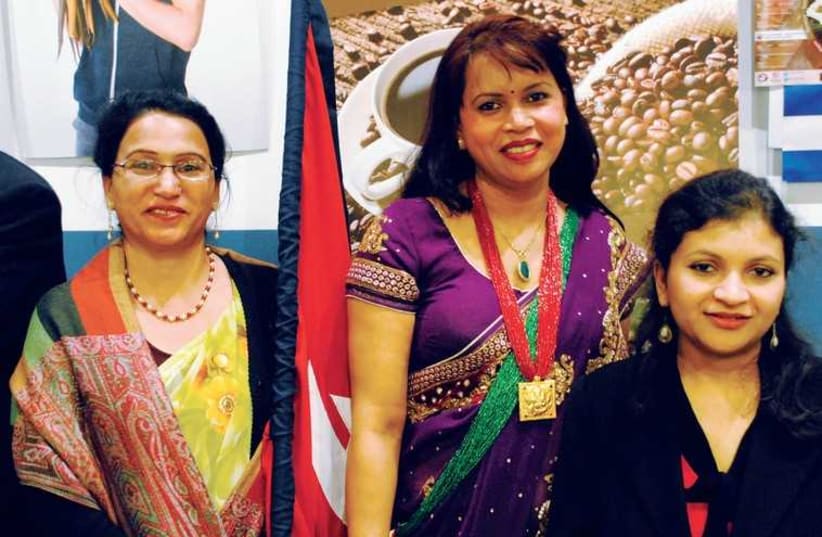 Representatives of the Nepalese delegation. (photo credit: Courtesy)