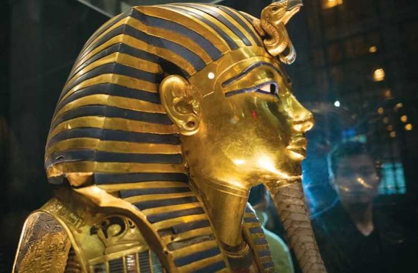 The mask of King Tutankhamun. (photo credit: REUTERS)