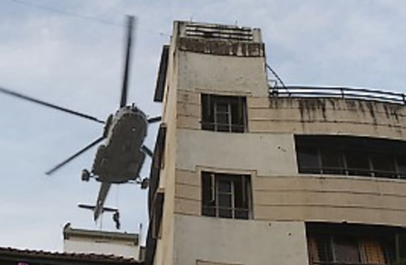 mumbai chabad house chopper 298 ap (photo credit: )