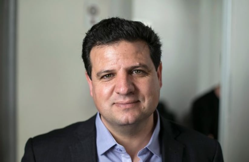 Ayman Odeh, head of the Joint Arab List (photo credit: REUTERS)