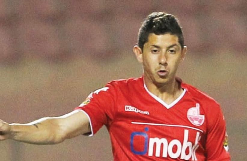 After a frustrating regular season, Hapoel Beersheba midfielder Maor Melikson will aim to kick-start his campaign when his team’s gets the championship playoffs underway on Saturday against Maccabi Petah Tikva. (photo credit: DANNY MARON)