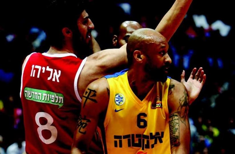 Maccabi Tel Aviv vs Hapoel Jerusalem  (photo credit: ADI AVISHAI)