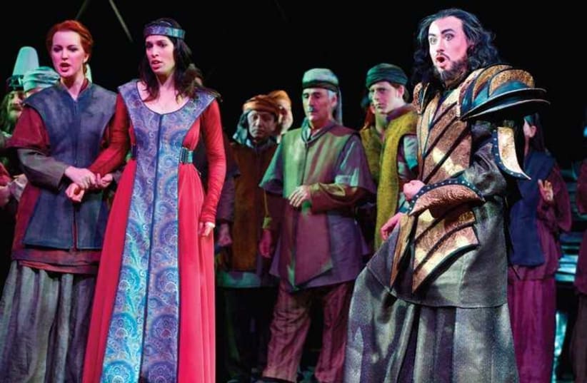 The Israeli Opera presents a new ‘Nabucco’ (photo credit: YOSSI ZWECKER)