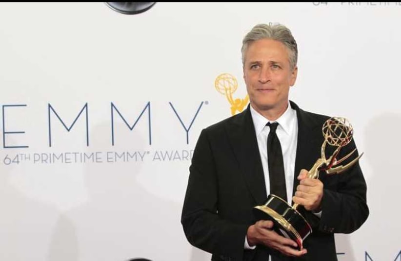 Jon Stewart, comedian and host of 'The Daily Show,' is leaving the popular show in the fall of 2015 (photo credit: REUTERS)