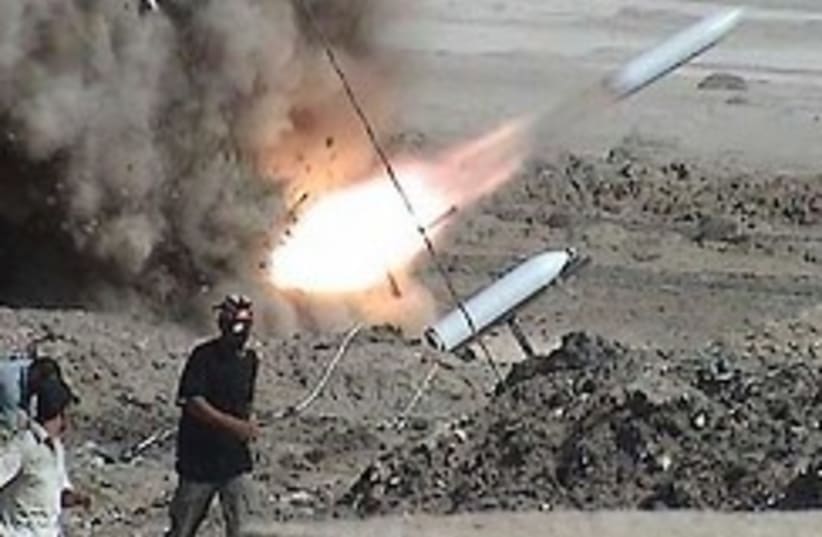 Insurgents fire rockets in Iraq 248.88 (photo credit: AP)