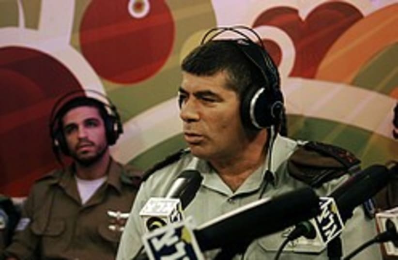 gabi ashkenazi radio 248 88 (photo credit: IDF)