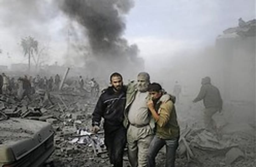 gaza rubble good one 248.88 ap (photo credit: AP)
