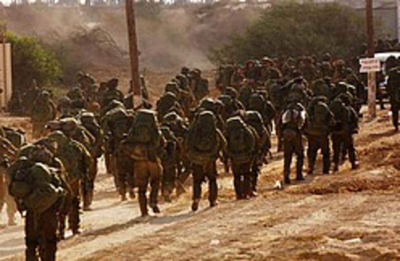 idf reservists enter gaza 248 88 (photo credit: IDF Spokesperson's Office [file])