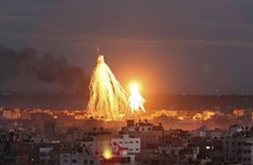 gaza air strike 248 88 ap (photo credit: AP [file])