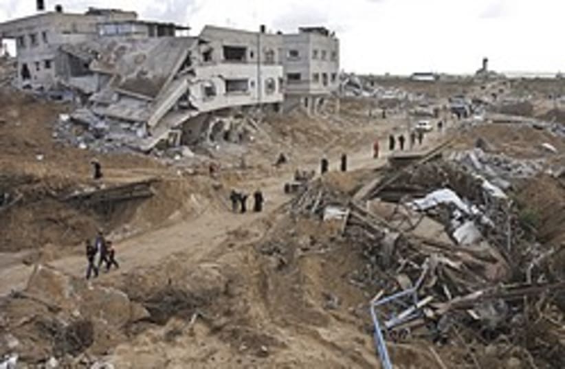 gaza rubble 248.88 (photo credit: AP [file])