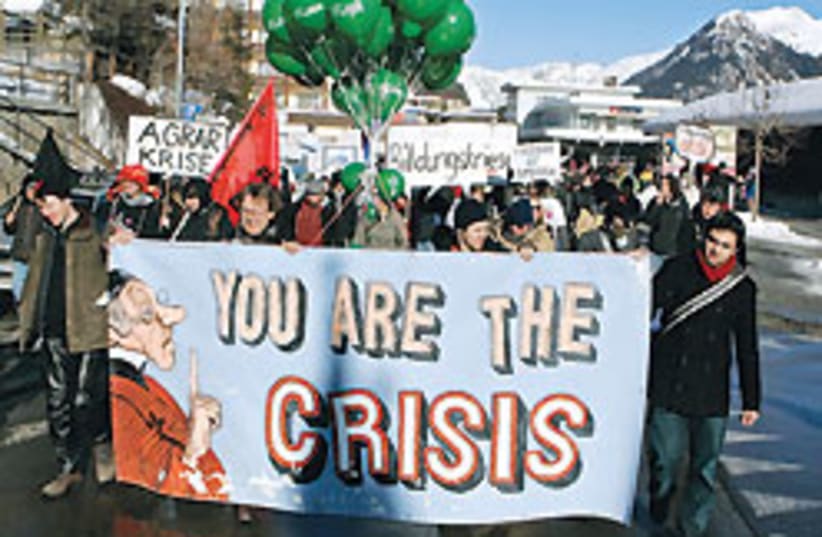 Davos protest 88 248 (photo credit: )