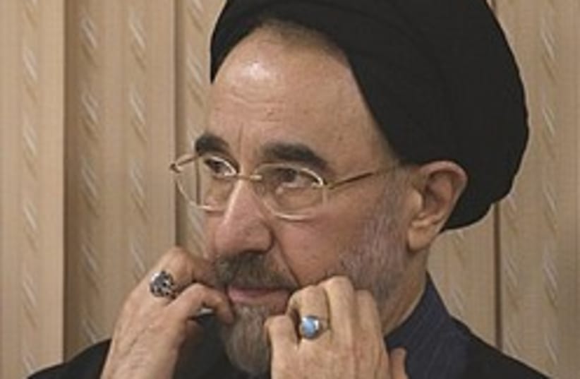 Khatami scared 248.88 ap (photo credit: AP [file])