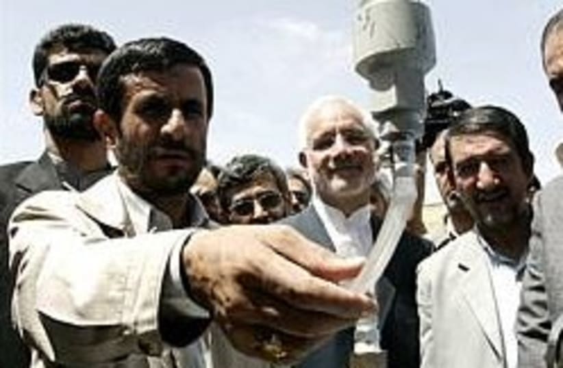 Ahmadinejad nuclear 248.88 (photo credit: AP [file])