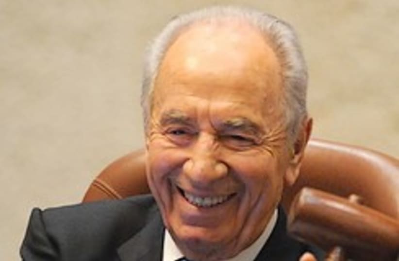 peres laughs 248.88 (photo credit: GPO [file])