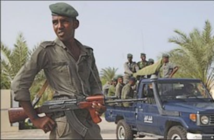 Mauritanian soldier 248.88 (photo credit: AP [file])