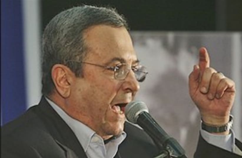 Barak goes mad 298 (photo credit: AP)