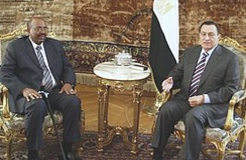 Bashir and Mubarak 248.88 (photo credit: AP)