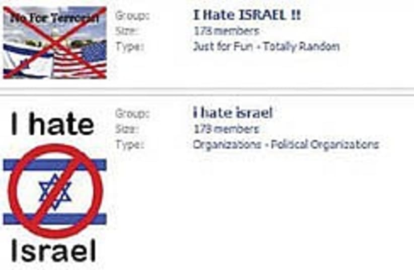 hate israel facebook 248.88 (photo credit: Courtesy)