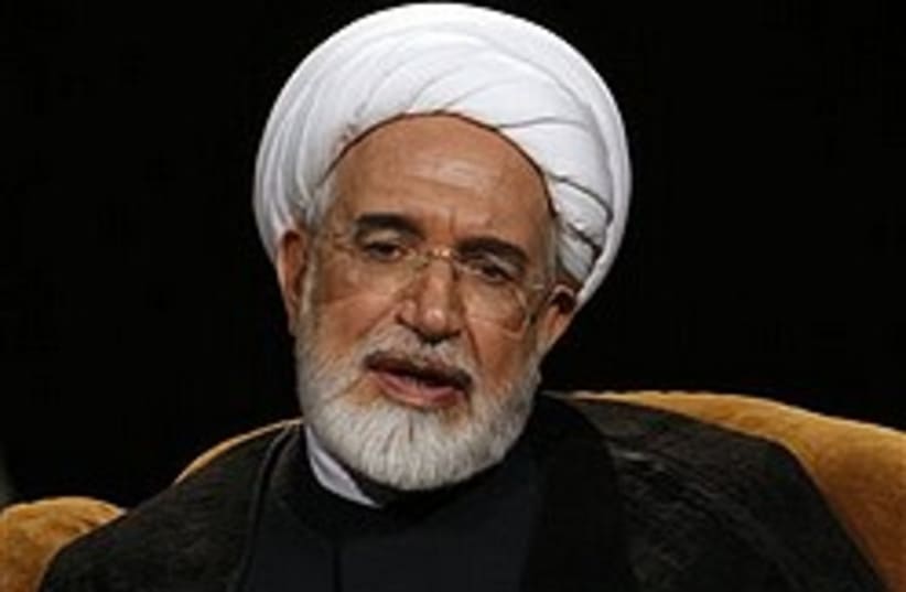 Mahdi Karroubi 248.88 (photo credit: AP)