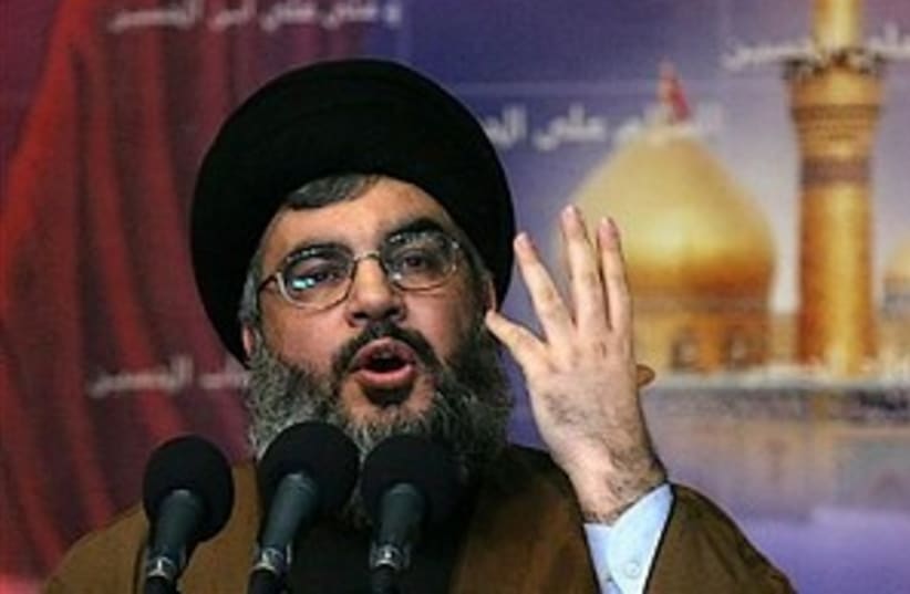 Nasrallah (photo credit: AP)